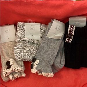 Boot socks/toppers lot